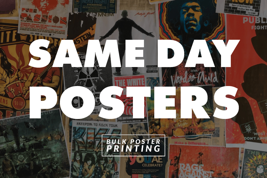 same day poster printing nyc